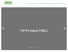 Tablet Screenshot of nhn-architektur.at